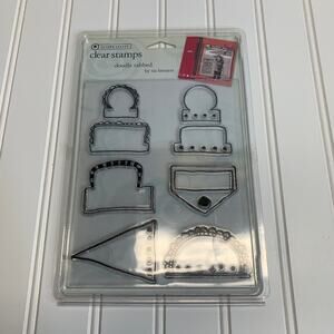 Autumn Leaves Clear Stamps Doodle Tabbed by Tia Bennet